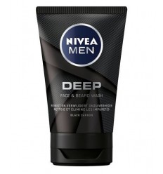 Nivea Men deep black face wash 100 ml | Superfoodstore.nl