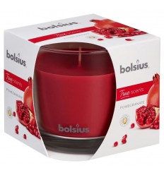 Bolsius True Scents geurglas 95/95 pomegranate