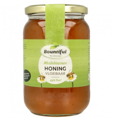 Bloemenhoning Bountiful Weidebloemen honing vloeibaar 900 gram kopen