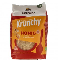 Barnhouse Krunchy honing 600 gram | Superfoodstore.nl
