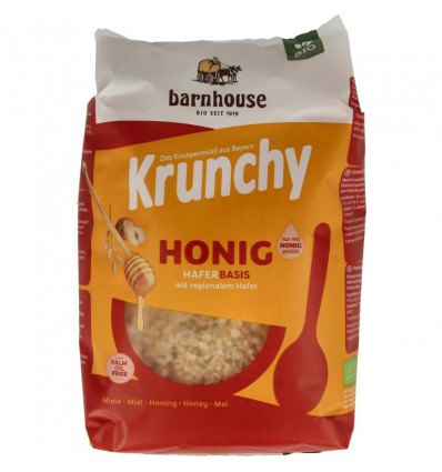 Ontbijtgranen Barnhouse Krunchy honing biologisch 600 gram kopen