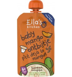 Ella's Kitchen Baby ontbijtje mango 6+ maanden 100 gram