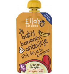 Ella's Kitchen Baby ontbijtje banaan 6+ maanden 100 gram