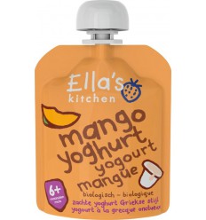 Ella's Kitchen Mango yoghurt griekse stijl 6+ maanden 90 gram