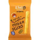 Ella's Kitchen Maize sticks carrot sweetcorn 7+ maanden 16 gram