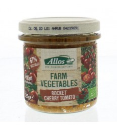Allos Farm vegetables rucola & kerstomaat biologisch 135 gram