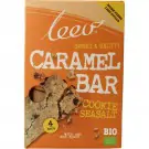 Leev Cookiebar karamel & zeezout biologisch 140 gram
