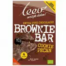 Leev Cookiebar brownie, pecan & granen 140 gram