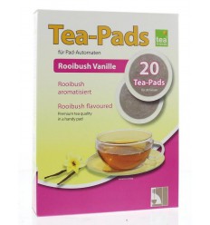 Geels koffie en thee Rooibos vanille tea-pads 20 stuks