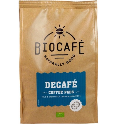 Biocafe Coffee Pads Caffeinevrij 36 stuks