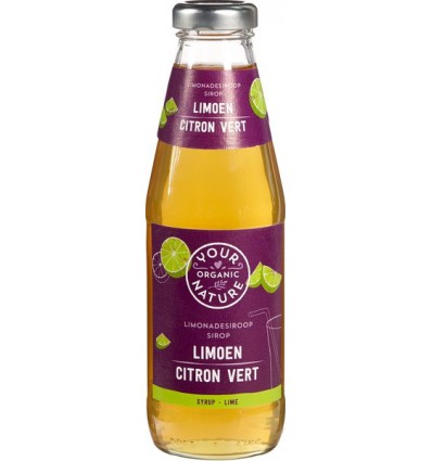 Your Organic Nature Limonadesiroop limoen 500 ml