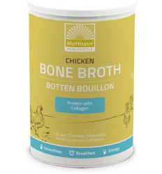 Mattisson Chicken bone broth - Botten bouillon kip 400 gram |