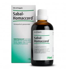 Homeopathie Heel Sabal-Homaccord 100 ml kopen