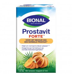 Bional Prostavit forte 30 capsules | Superfoodstore.nl