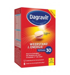 Dagravit Totaal 30 weerstand & energie 50 tabletten
