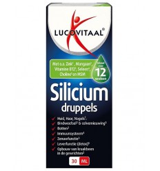 Lucovitaal Silicium druppel 30 ml | Superfoodstore.nl