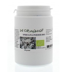 Cruydhof Spirulina poeder 60 gram | Superfoodstore.nl