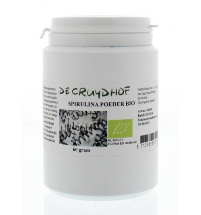 Spirulina Cruydhof poeder biologisch 60 gram kopen