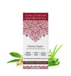 Tints Of Nature Henna cream light brown semi permanent 70 ml