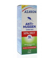 Insectenbeten Azaron Anti muggen 50% deet spray 50 ml kopen