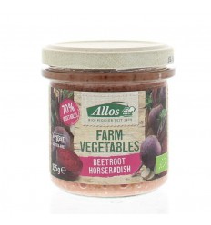 Allos Farm vegetables rode biet & mierikswortel biologisch 135 gram