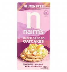 Nairns Oatcakes super seeded 180 gram
