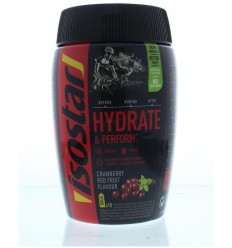 Isostar Hydrate & perform cranberry red fruit 400 gram