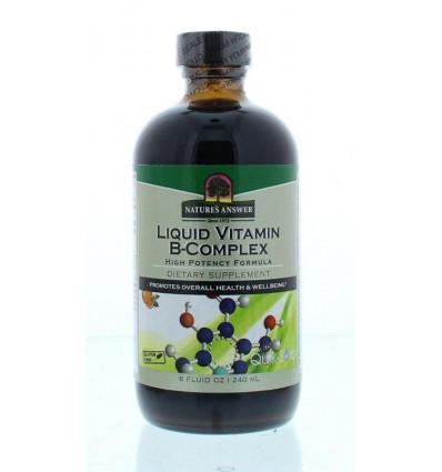 Vitamine B-complex Natures Answer Vloeibaar - Liquid Vitamin B 240 ml kopen