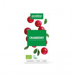 Purasana Cranberry 30 vcaps