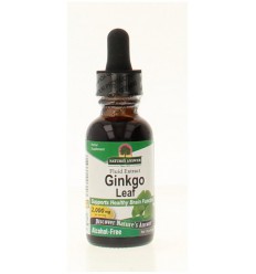 Natures Answer Ginkgo biloba extract alcoholvrij 30 ml |
