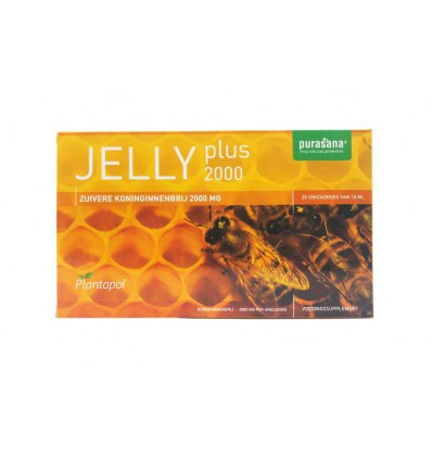 Royal Jelly Purasana Plantapol Jelly plus 2000 20 ampullen kopen