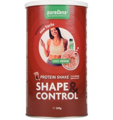 Purasana Shape & control proteine shake chocolate 350 gram |