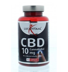 Lucovitaal CBD 10 mg 90 capsules | Superfoodstore.nl