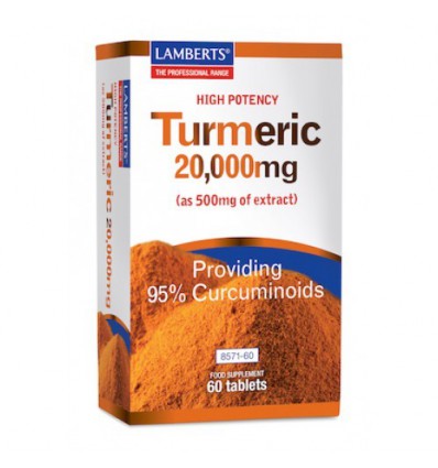 Lamberts Curcuma 20.000 mg (turmeric) 60 tabletten