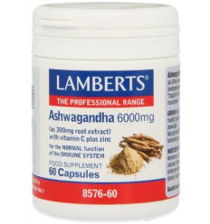 Lamberts Ashwagandha complex 60 capsules | Superfoodstore.nl