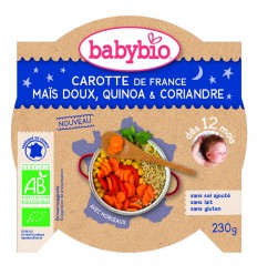 Babybio Mon petit plat wortel mais quinoa 230 gram