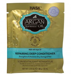 Hask Argan oil repair deep conditioner 50 ml | Superfoodstore.nl