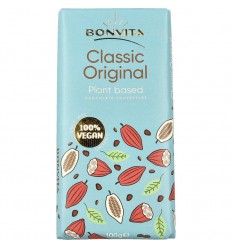Bonvita Rijstmelk chocolade melk 100 gram | Superfoodstore.nl