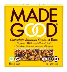 Made Good Granola bar chocolate banana 24 gram 6 stuks