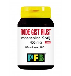 Supplementen SNP Rode gist rijst monacoline K-vrij puur 30