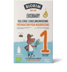 Babyvoeding Biobim Ekobaby 1 volledige zuigelingenvoeding 0+