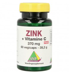 Zink SNP Zink 50mg + gebufferde vitamine C puur 60 vcaps kopen
