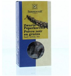 Sonnentor Peperkorrels zwart 55 gram