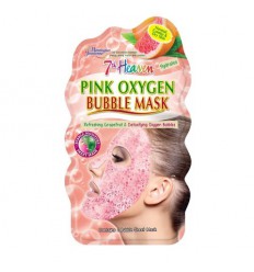 Montagne 7th Heaven face mask pink oxygen bubble sheet 1 sachets