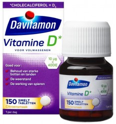 Davitamon D Volwassen smelttablet 150 tabletten |