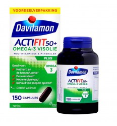Davitamon Actifit 50+ omega 3 150 capsules