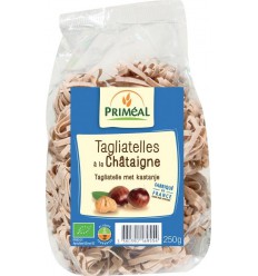 Primeal Tagliatelle kastanje 250 gram | Superfoodstore.nl