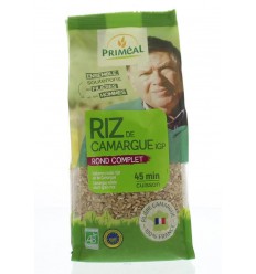 Primeal Volkoren ronde rijst camargue biologisch 500 gram