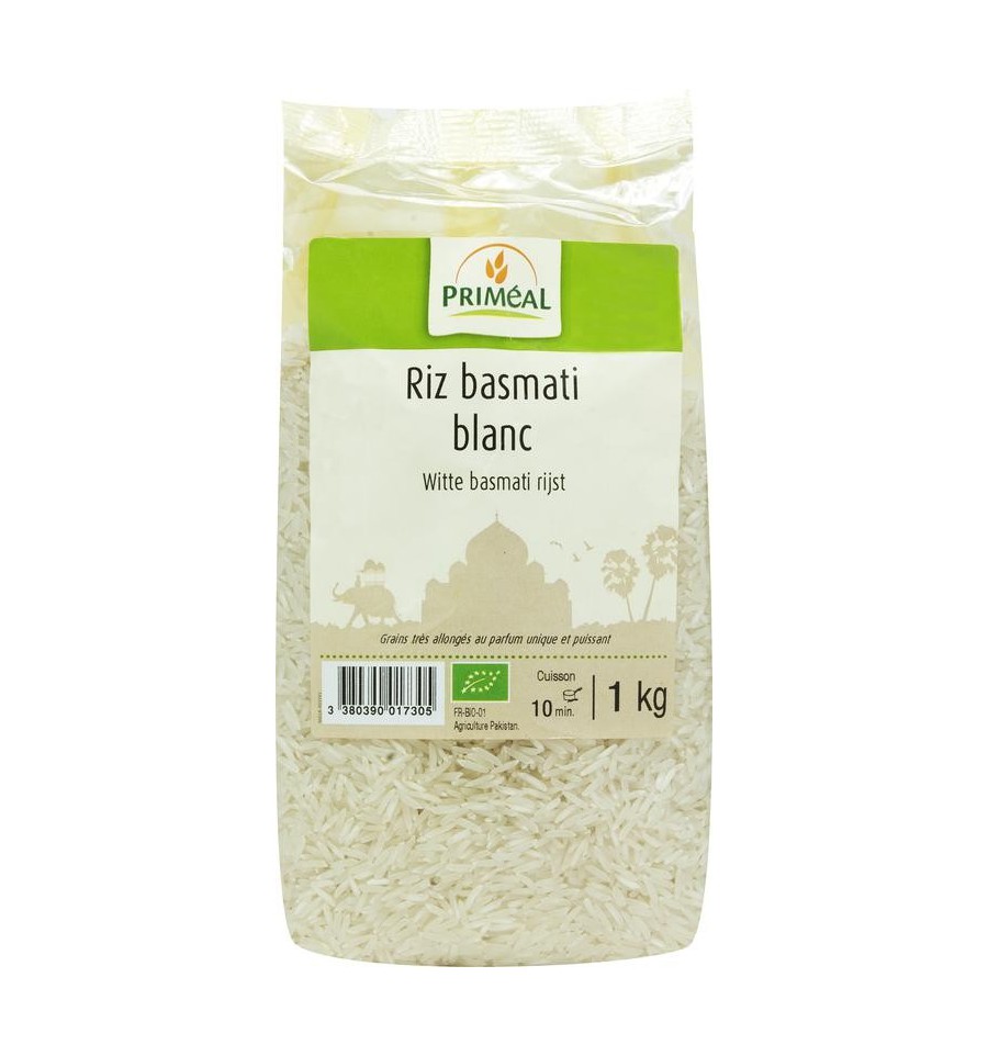 Uitbreiden Zuiver Bezem Primeal Witte basmati rijst 1 kg kopen?
