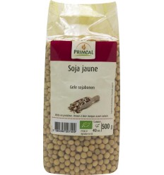 Primeal Sojabonen geel 500 gram | Superfoodstore.nl